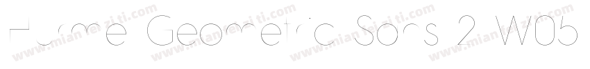 Hurme Geometric Sans 2 W05 Rg字体转换